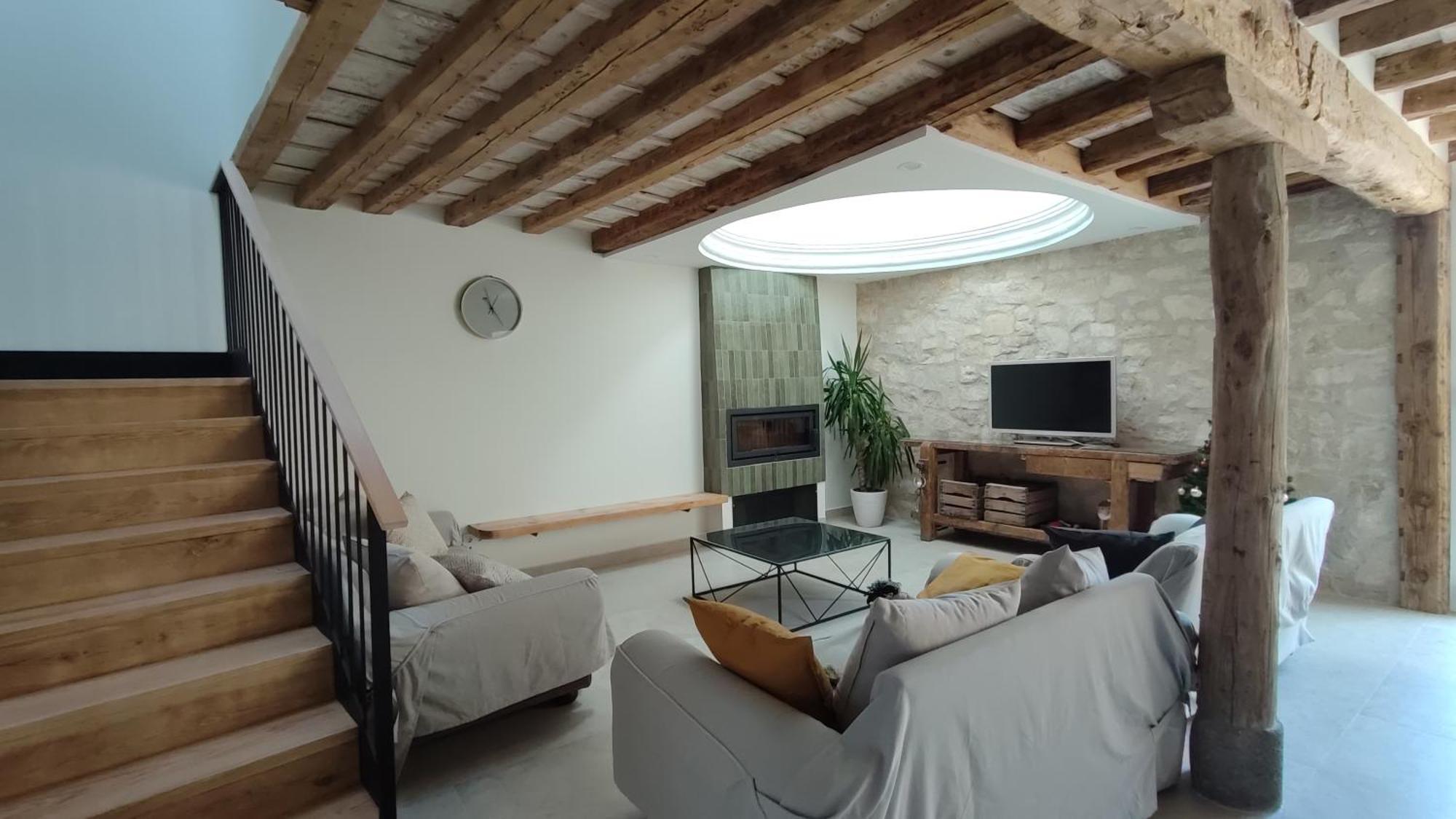 Vila Casa De Agustin Valverde Del Majano Exteriér fotografie