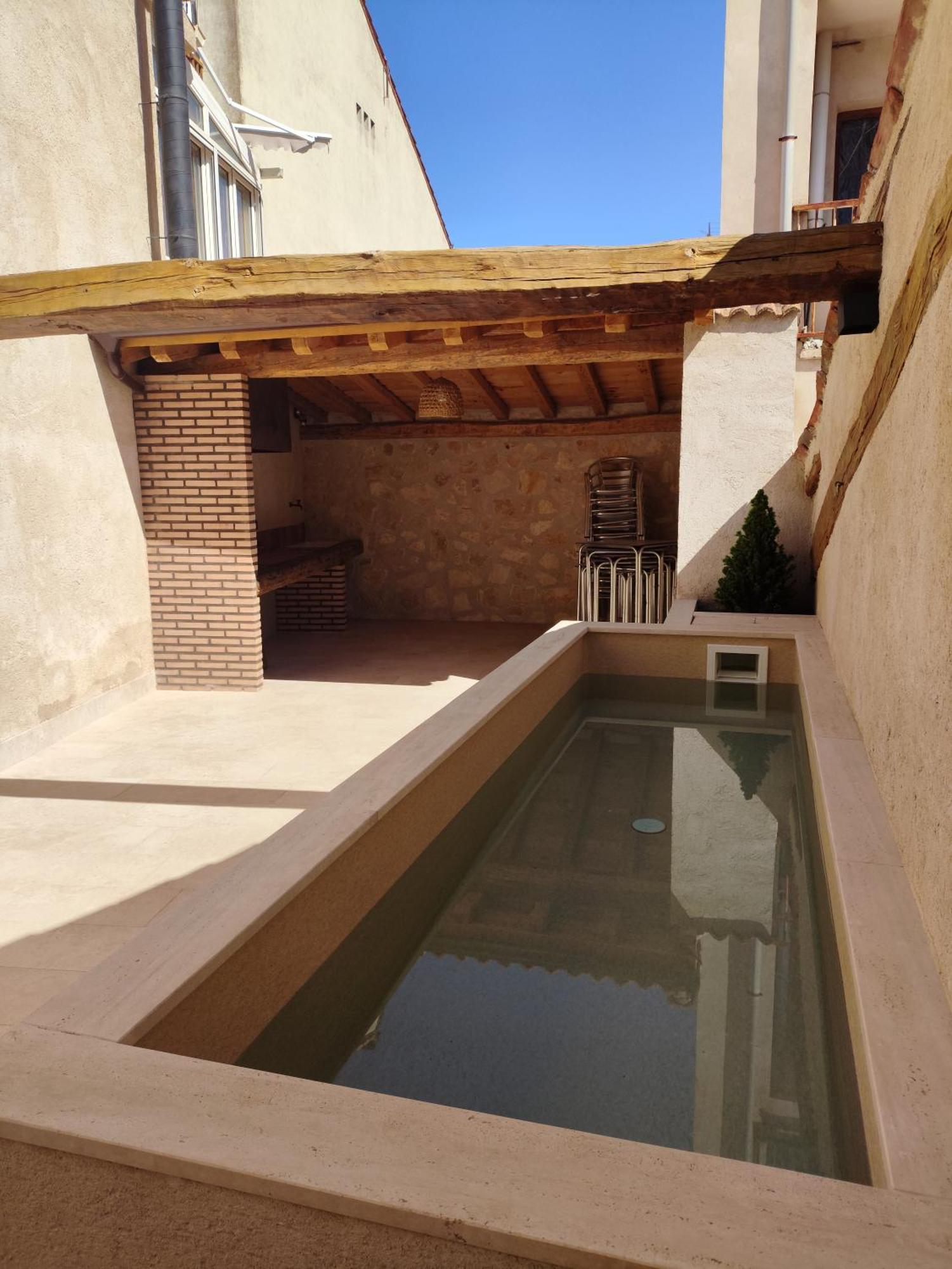 Vila Casa De Agustin Valverde Del Majano Exteriér fotografie